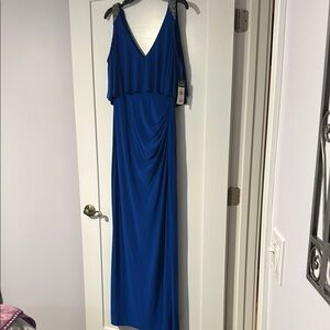Elegant Blue Evening Dress
